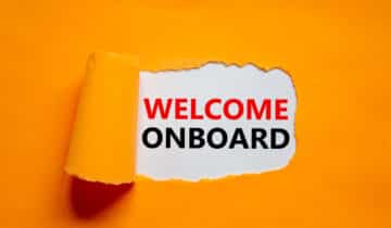 welcome onboard graphic